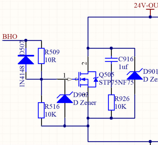 MOS管保護電路實測，分析
